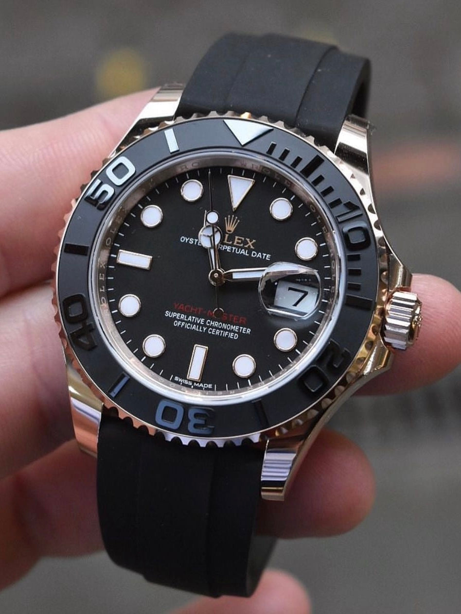 Yacht Master Watch Strap – Premium Silicone Band